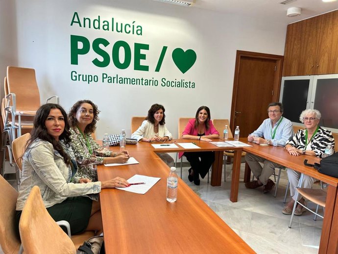Reunión mantenida por el Sindicato Médico Andaluz con representantes del Grupo Parlamentario Socialista.