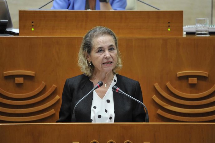 La consejera de Educación, Ciencia y Formación Profesional, Mercedes Vaquera, comparece en la Asamblea de Extremadura