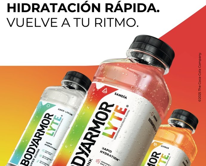 Coca-Cola apuesta por España para lanzar en Europa Bodyarmor Lyte, su bebida de hidratación avanzada