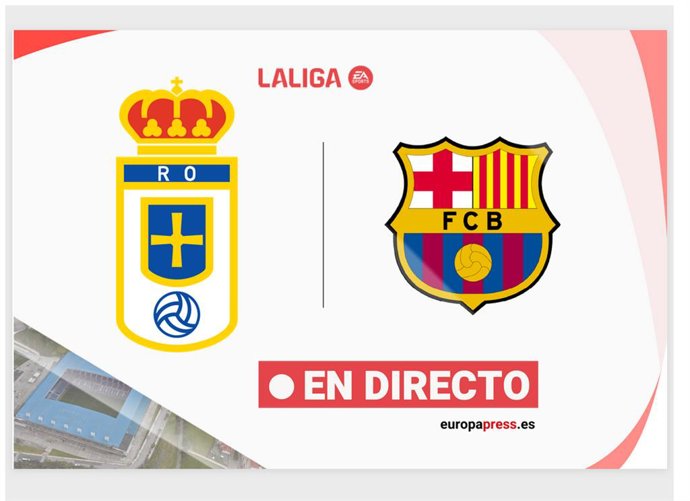 Onces Iniciales probables: Oviedo - Barcelona: resumen y estadísticas del partido de la jornada 6 de LaLiga EA Sports