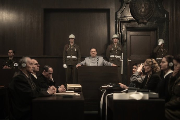 Russell Crowe interpreta a Hermann Göring, mano derecha de Hitler.
