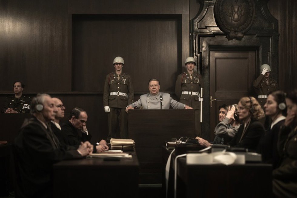 Russell Crowe interpreta a Hermann Gring, mano derecha de Hitler.