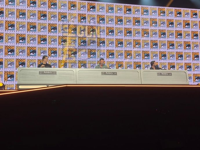 Pedro Alonso, Luke Evans y Pedro Alonso.