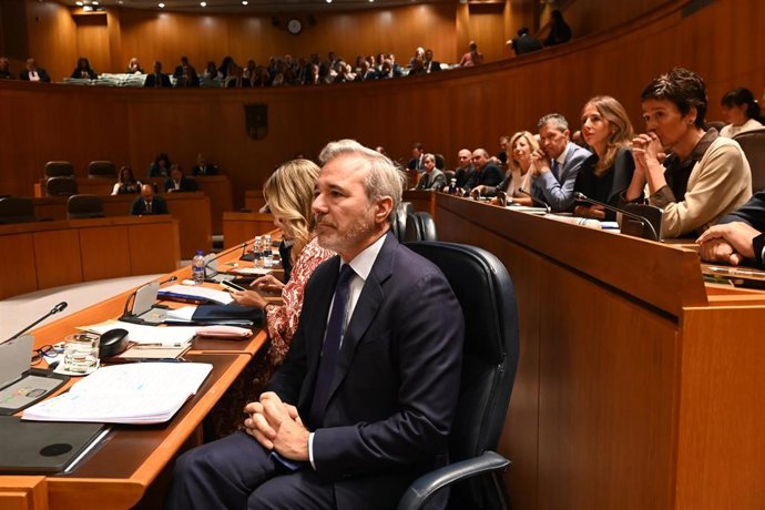 El presidente del Gobierno de Aragón, Jorge Azcón.
