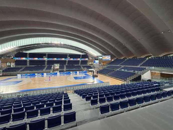 Archivo - Palacio de los Deportes de Oviedo.