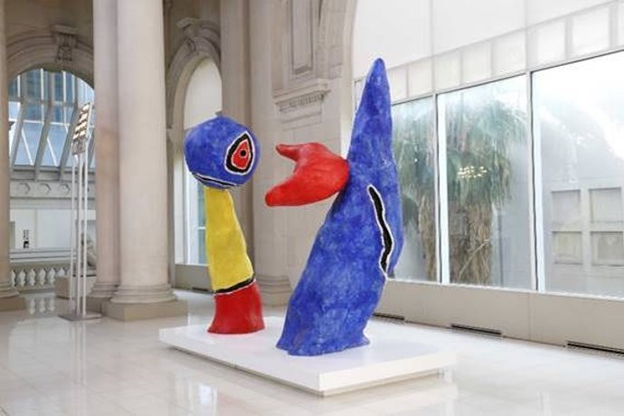 Escultura de Joan Miró al MNAC