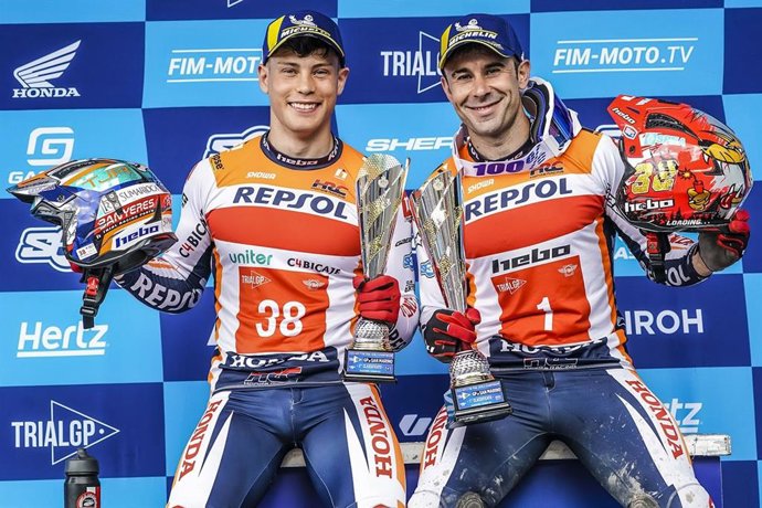 Archivo - Toni Bou y Gabriel Marcelli