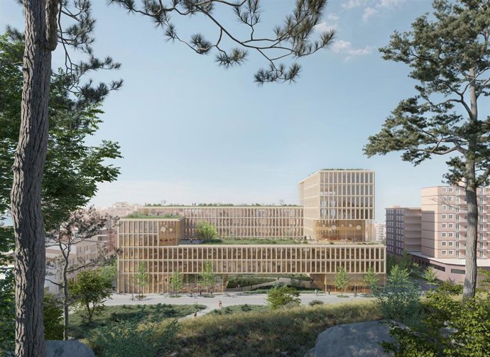 Imagen virtual de la nueva sede de la Generalitat en Lleida