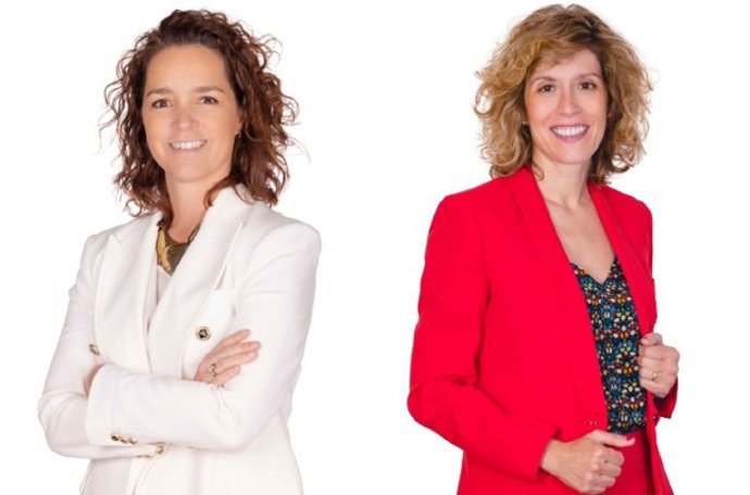 Patricia Martínez y Marta Gil.