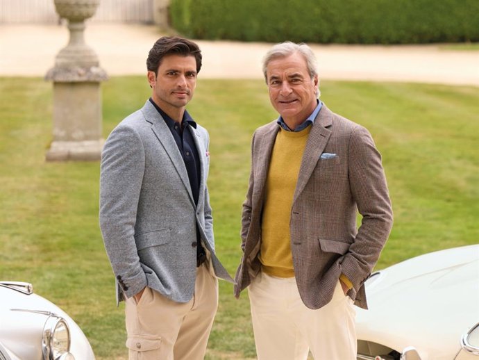 Hackett London presenta su campaña otoño/invierno 2025: “Tradición y Modernidad: Un invierno juntos” con Carlos Sainz y su hijo