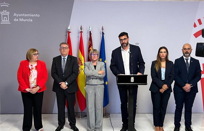 Concejales del PSOE en el Ayuntamiento de Murcia