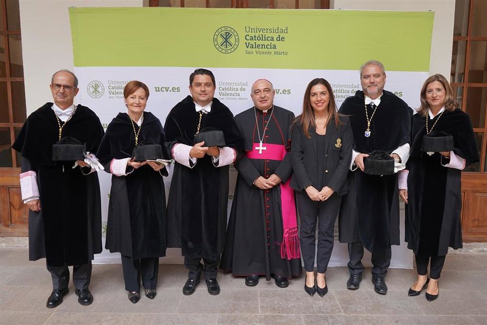 Apertura del curso 2025-2026 de la Universidad Católica de Valencia (UCV)