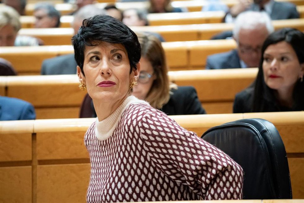 Archivo - La ministra de Inclusión, Seguridad Social y Migraciones, Elma Saiz.