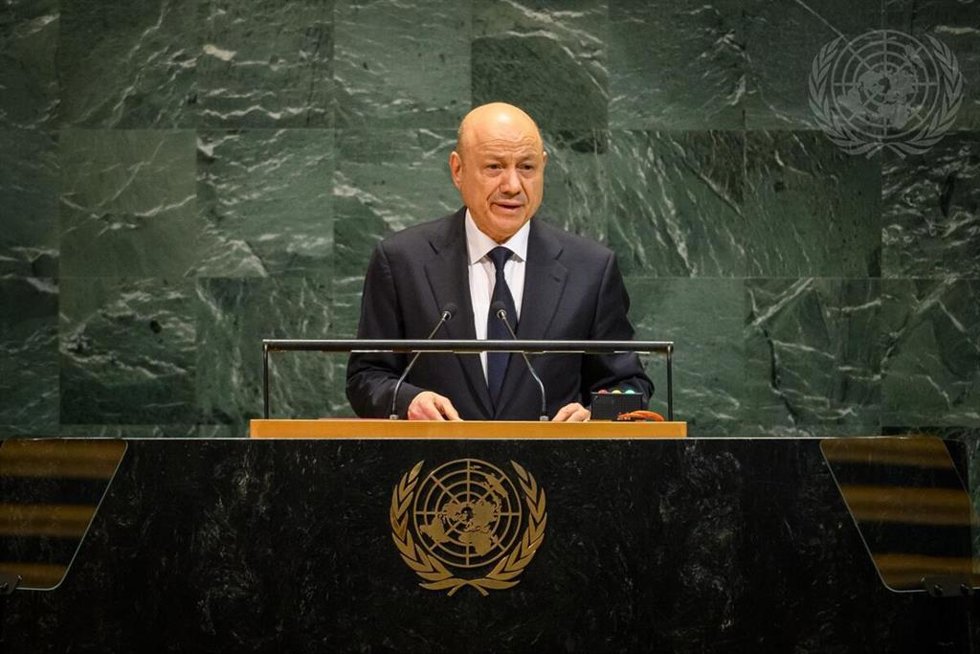 El presidente del Consejo Presidencial de Liderazgo yemení, Muhamad al Alimi