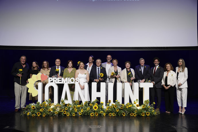 Entrega de premios Joan Hunt de la Diputación y Fundación Cudeca