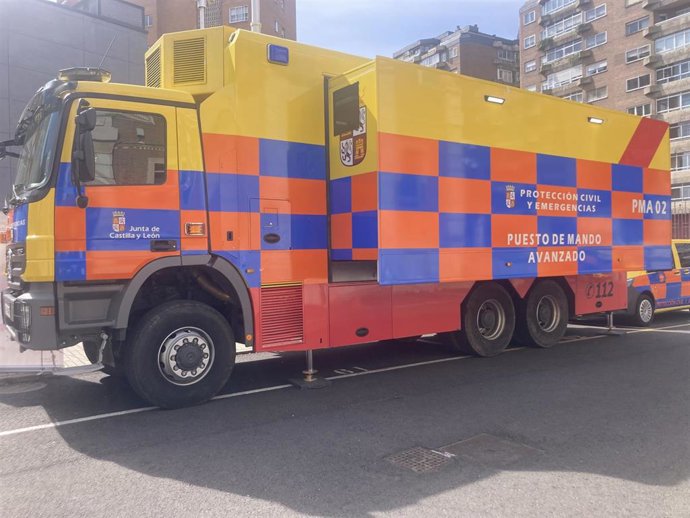 Archivo - Imagen de archivo de un Puesto de Mando Avanzado.