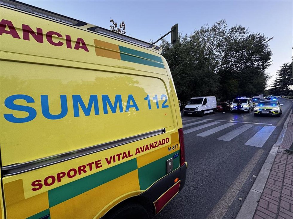 Herido un hombre de 78 años tras ser atropellado por un patinete en Alcorcón