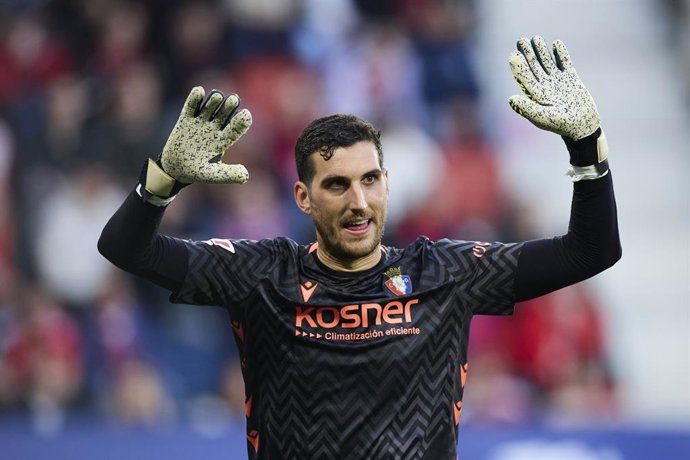 Archivo - Sergio Herrera, CA Osasuna