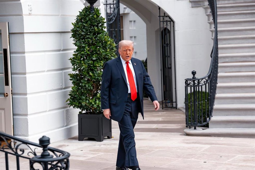 El presidente de Estados Unidos, Donald Trump