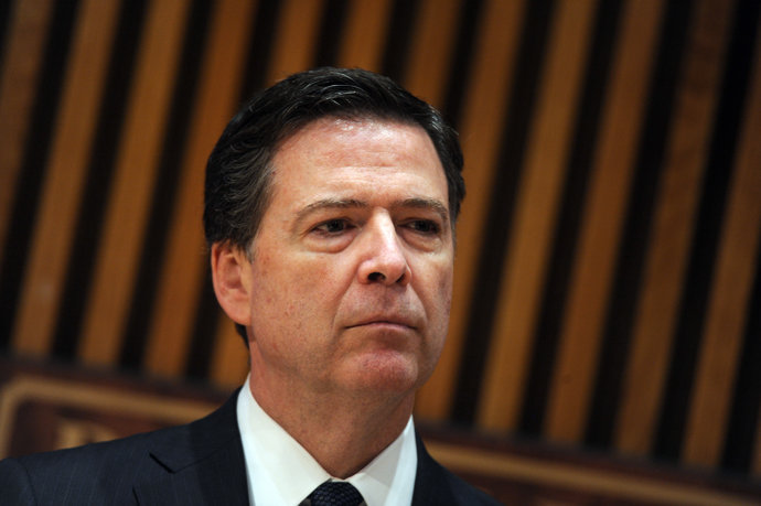 El exdirector de la Policía Federal (FBI) James Comey