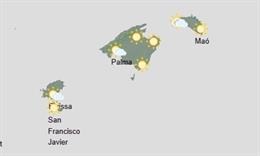 El tiempo hoy, viernes 26 de septiembre, en Baleares.