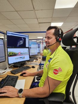 Sala operativa del 112 Canarias