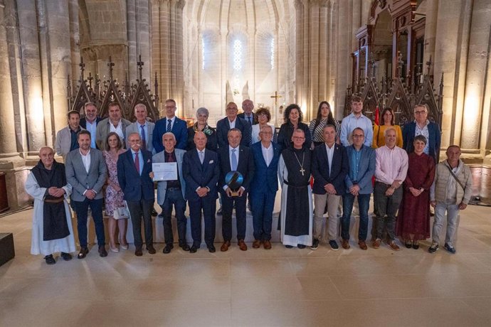 Entrega del Premio Especial de la Cámara de Comercio a la Comunidad de Bardenas Reales.