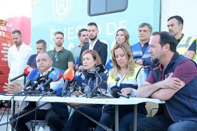 Comienzan las evacuaciones de vecinos de Garachico (Tenerife) en el simulacro de erupción volcánica de este viernes