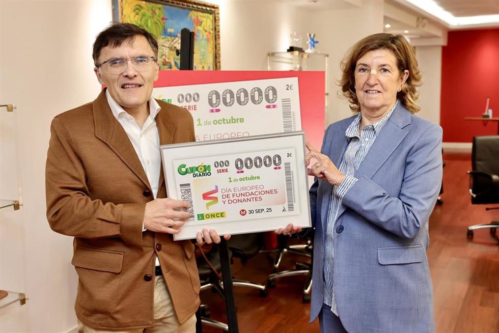AEF y ONCE lanzan un cupón dedicado al 'Día Europeo de Fundaciones y Donantes'