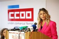 Díaz anuncia la tramitación urgente del registro horario y carga contra Garamendi: "No sabe lo que es trabajar 40 horas"
