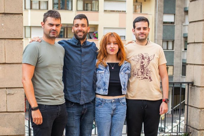 El equipo de Radio Laciana.