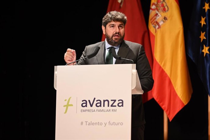 El Presidente De La Comunidad, Fernando López Miras, Inauguró Hoy La Quinta Edición De Avanza - Foro De Empresa Familiar De La Región De Murcia, Organizado Por La Asociación Murciana De La Empresa Familiar (Amefmur).
