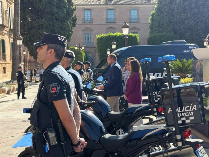 El Ayuntamiento de Murcia incorpora nuevas motocicletas todoterreno para reforzar la operatividad de la Policía Local