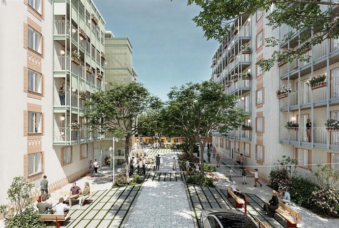 Convocan un negociado sin publicidad para adjudicar la rehabilitación de viviendas de Virgen del Remedio en Alicante