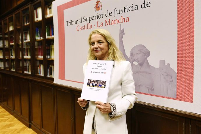 La presidente del Tribunal Superior de Justicia de Castilla-La Mancha, María Pilar Astray Chacón