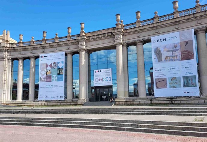 Archivo - Entrada del Salón Expohogar.