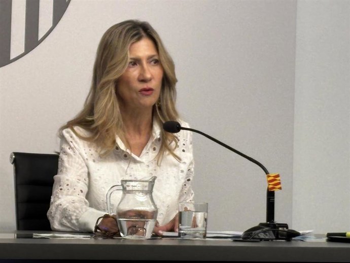 La vicepresidenta del Gobierno de Aragón, Mar Vaquero.