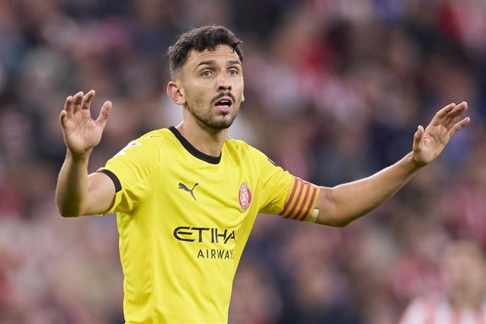 El jugador del Girona Iván Martín.