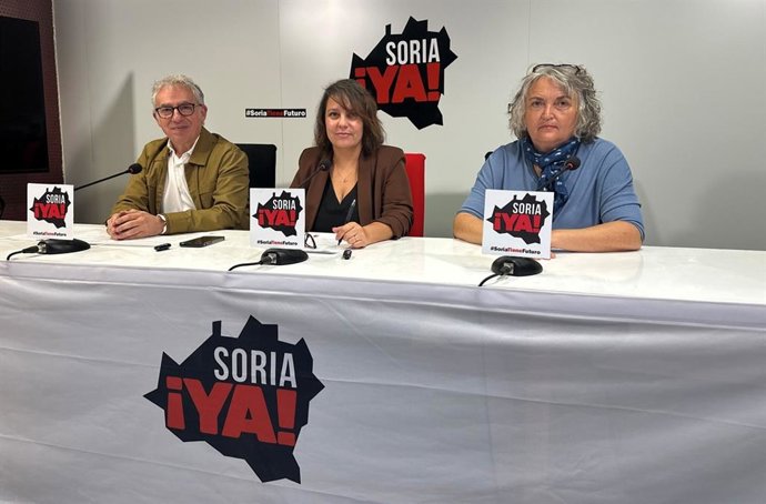 Soria ¡YA! presenta su asistencia a la manifestación 'Salvemos el mundo rural agredido'.