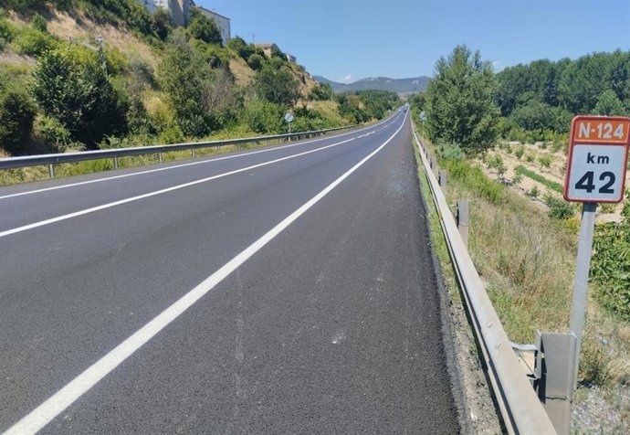 Transportes finaliza las obras para reducir el ruido de la N-124 en Haro con una inversión de más de 450.000 euros