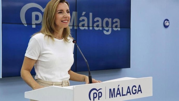 La vicesecretaria y senadora por el PP de Málaga Lucía Yeves.