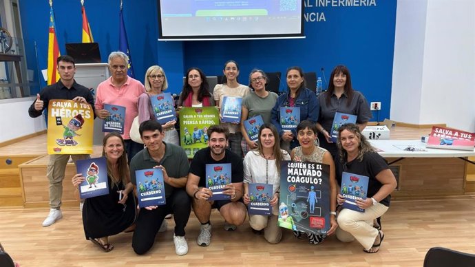 El COENV acerca 'FAST Heroes', una campaña educativa internacional para prevenir el ictus mediante la formación de niños