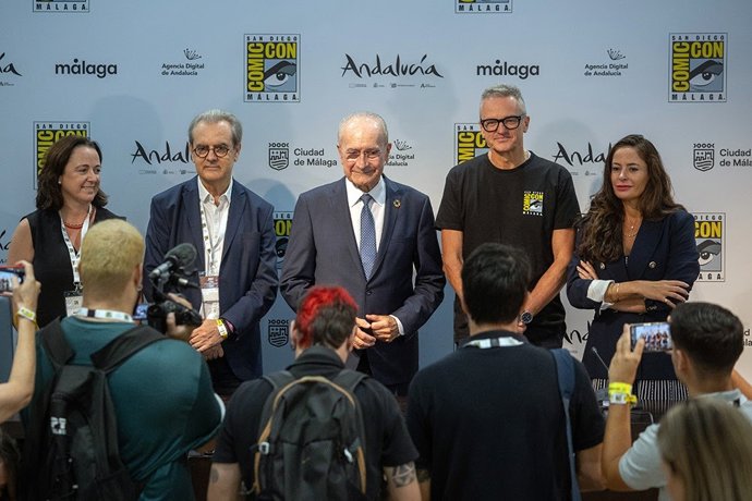 Presentación del acuerdo entre Festival de Málaga y San Diego Comic-Con Málaga.