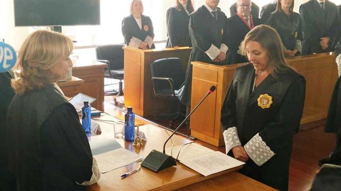 La digitalización y el uso responable de la IA, entre los retos de la nueva presidenta de la Audiencia de Soria.