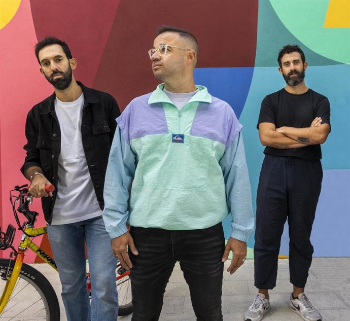 Archivo - Boa Mistura se alza con el I Premio Fundación Unicaja Ronda de Arte Urbano con su propuesta 'Amor'.