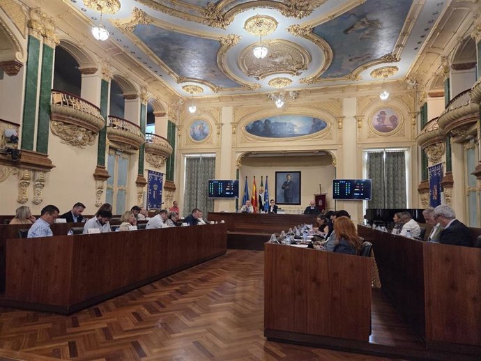 Pleno de la Diputación de Badajoz