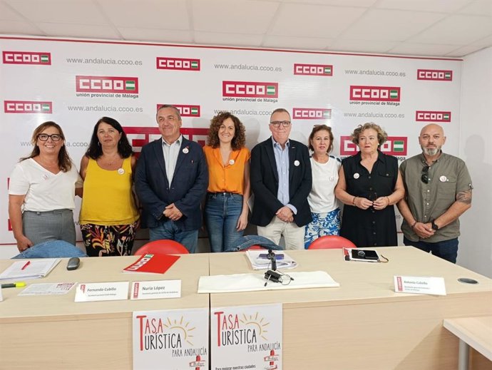 La federación de Servicios de CCOO de Andalucía ha presentado en Málaga su informe de actividad turística 2024 y coyuntura turística 2025.