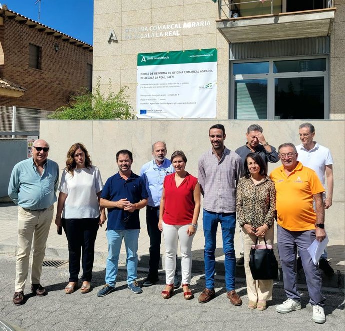 Visita a la OCA de la Sierra Sur, en Alcalá la Real
