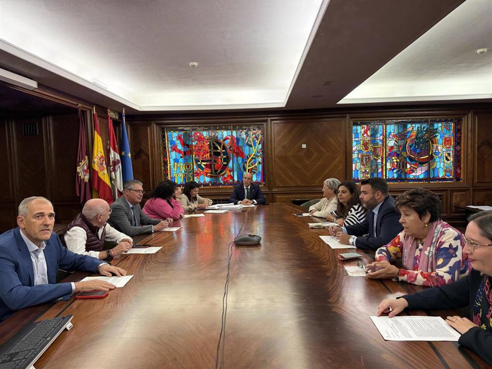 Imagen de la Junta de Gobierno Local celebrada este viernes en el Ayuntamiento de León.