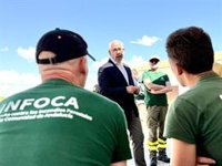 Estrella subraya en Cazorla (Jaén) el compromiso de la Junta con la prevención de los incendios forestales